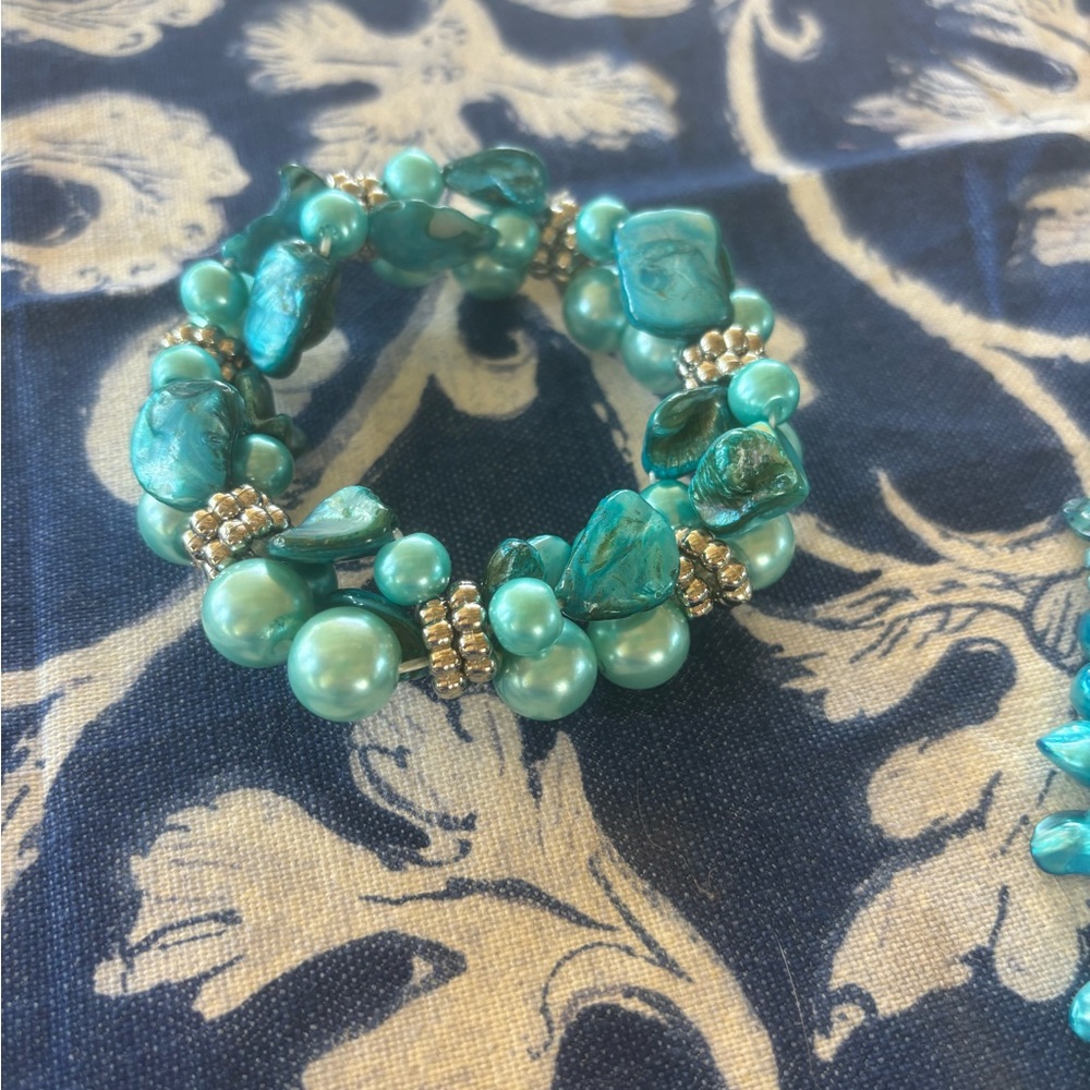 Turquoise Beaded Bracelet